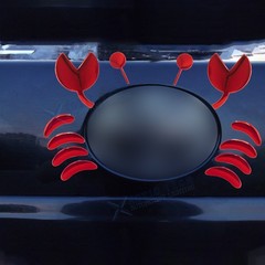3D Crab Sticker Decal Graphic Wall Laptop Cell Truck for Windows Car Logo Body