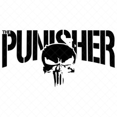 Skull Punisher Premium Vinyl Sticker | Car & Truck Decal | Buy 4 Get 30% OFF