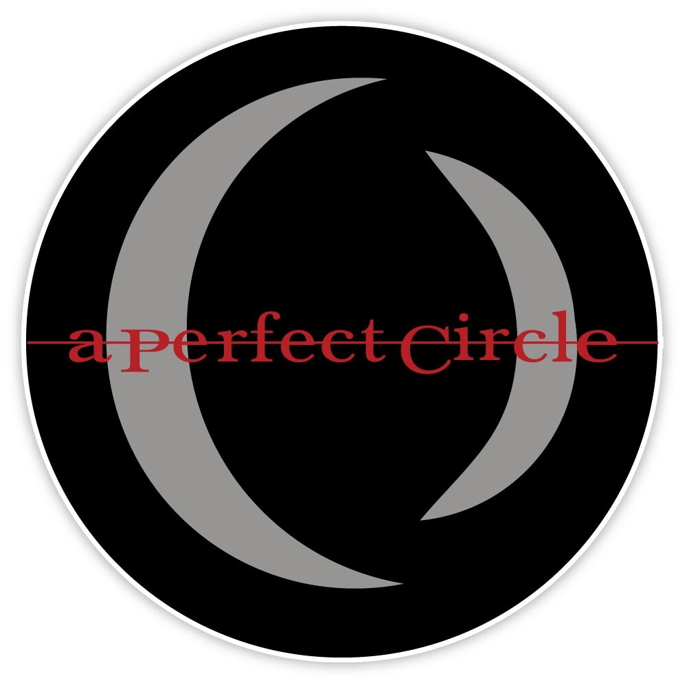 A Perfect Circle sticker decal 4″ x 4″