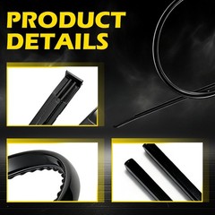 For 2003-08 Toyota Corolla 2-20X Roof Molding Weatherstrip Sear Trim 75556-12120