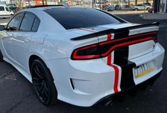 Universal 2color Offset stripes compatible with Charger Challenger Mustang Mini