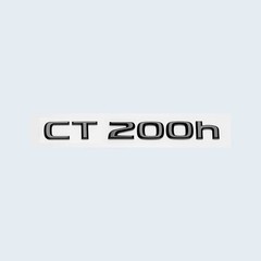 Glossy Black 3D ABS Letters Number CT200h LC500 LC500h HYBRID Emblem For Lex*us