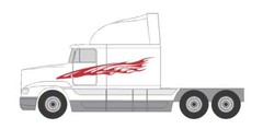 SEMI #S-701 DECAL VINYL FLAMES VAN VEHICLE TRAILER CROSS OVER SUV TRUCK AUTO