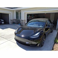 3M 1080 / 2080 Scotchprint Gloss Ember Black Vinyl Car Wrap Film | GP282
