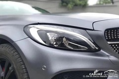 Electro Metallic Satin Titanium Grey Vinyl Wrap Car Film Premium Quality Wrap