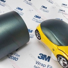 3M 2080 Scotchprint Matte Metallic Pine Green Vinyl Car Wrap Film | M206