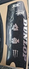 99 Combo – Motocutz Number Plate Decal and Tuttio Fork Guard Decals – Item#25