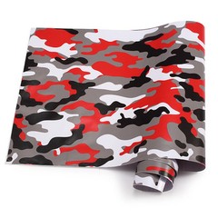 Camo Shadow Camouflage Vinyl Car Wrap Air Release Film Sticker Decal Sheet