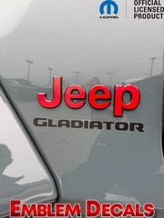 JEEP & GLADIATOR JL Fender Decals 2018 2019 2020 2021 2022 2023 24 25 26