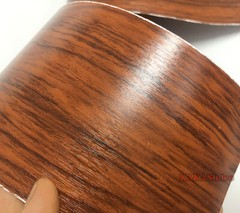 Flexible 3D Wood Grain Textured Vinyl Wrap Sticker Car House Furniture Decal AX