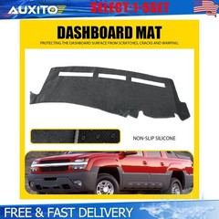 Gray Dash Mat Cover for Chevy Silverado GMC Sierra 1500 1999-06 Tahoe Yukon 1-5X