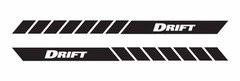Drift side body stripes decal racing jdm vinyl car doors bumper set of 2
