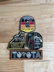 Toyota Star Wars Embroidered Patch For Truck Headliner Tacoma 4Runner Tundra