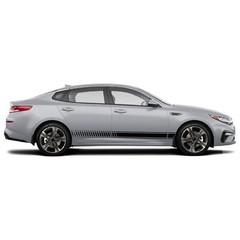Side door lower stripes graphics stickers decal compatible with KIA Optima
