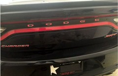 DODGE Trunk Badge Overlay Decal for 2011-2023 Dodge Charger