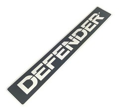 Land Rover Defender 90 110 Front Hood Name Decal Tape Genuine BTR1045