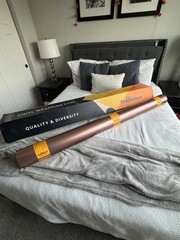 Rose Gold Vinyl Carl Wrap