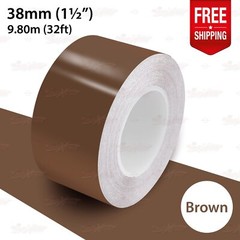 BROWN 1.5″ 38mm Roll PIN STRIPE Car Striping Trim Line TAPE Decal Vinyl Sticker