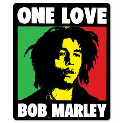 Bob Marley ONE LOVE reggae Vynil Car Sticker Decal – Select Size