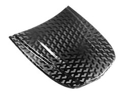 VVivid 2022 VVivid+ Designer Triangles Black Carbon Fiber Vinyl Car Wrap | V481