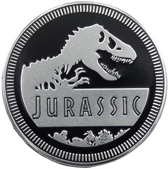 1pc Jurassic Rated Sticker Decal Emblem 4×4 Badge Auto Fender 6cm 2.36″