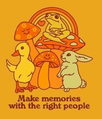 Make Memories 3″ Sticker Friends Right People Good People Relationships