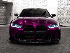ESSMO PET Super Gloss Metallic Rubellite Purple Vehicle Vinyl Wrap Decal Paint