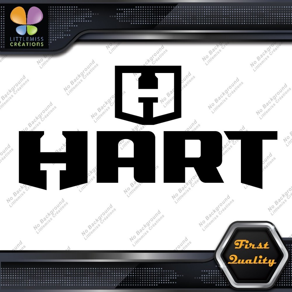 Fits Hart Tools Chainsaws Lawn Garden Name Emblem Decals Stickers Vinyl