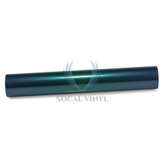 ESSMO PET Super Gloss Metallic Peacock Green Vehicle Vinyl Wrap Decal Like Paint