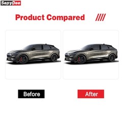 Car Rocker Panel Side Stripes Stickers Vinyl Decal for Ford Mustang Mach-E