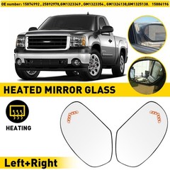 1/2Pair MIRROR TURN WITH HEATED SIGNAL LEFT RIGHT & SIDE FIT FOR CHEVY GMC CADIL