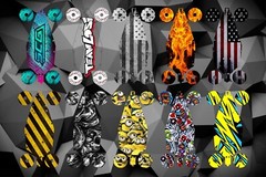 *NEW* Chassis skins (set of 2) for Losi 1/16 RC Mini-B