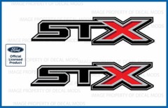 set (2x) 2015 – 2021 Ford F150 STX decals stickers side graphics (non 4×4) FH2A5
