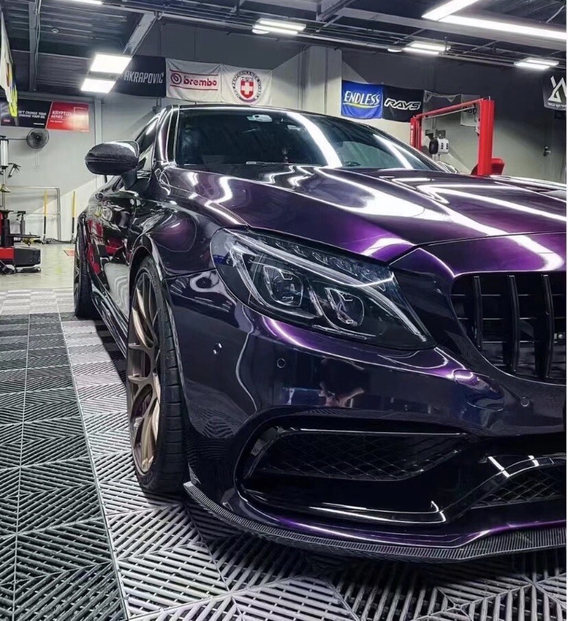 TYPEZ Midnight-Purple Vinyl Film. Premium Series Car Wrapping Film.