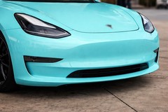 Ultra Gloss PET Liner Tiffany Car Vinyl Wrap Adhesive Film Air Release DIY