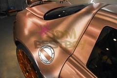 Chrome Aluminum Rose Gold Copper Vinyl Wrap Sticker Decal Sheet Film Air Release