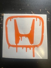 Vinyl Decal Window Sticker For Dripping Honda VTEC SI ACCORD CRV CIVIC