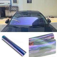 Blue Chameleon Windshield Tint Film 63% VLT Solar Car Window Film 40in x118in