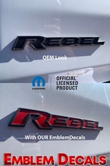Ram 1500 DT REBEL TAILGATE COMBO Decal Overlay Decal 19 2020 2021 2022 2023 24