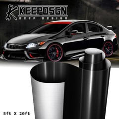 For Honda Car Paint Protection Vinyl Wrap Film Sticker Decal Sheet Roll Gloss BK