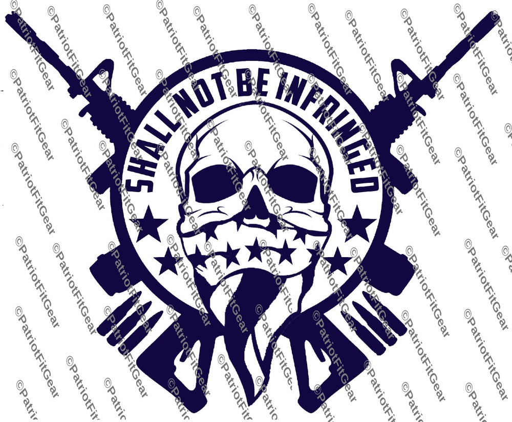 Second Amendment,Shall Not Be Infringed,Molon Labe,2A,We The People,Vinyl Decal