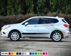 Sticker Decal Side Door Stripes for Buick Envision 2015 2014 2018 Molding rims