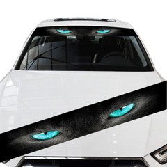 Car Decals Decorative For Front/Rear Windshield Sticker Accessories Waterproof