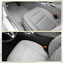 For 2008-15 Mercedes Benz GLK250 4Matic Sport Luxury Driver Seat Cover Gray 1-5X