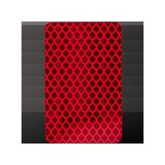 4pcs Rectangle 2×3″ High Visibility Reflective Stick-On Reflector For Trailer