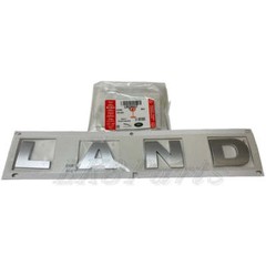 Land Rover LR3 LR4 Silver Titan Land Hood Decal Sticker LR038657 Genuine New
