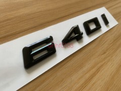 Gloss Black 3D ABS Letters Trunk 640i Emblem Rear Badge for BMW 2017-2022 640i