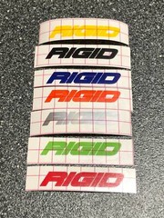 2x Rigid Logo Vinyl Sticker Decal 3″ 4″ 5″ 6″ 8″ 10″ 12″ 16″