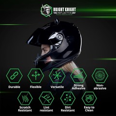 Reflective Vinyl Safety Stickers Car Truck Motorcycle Helmet