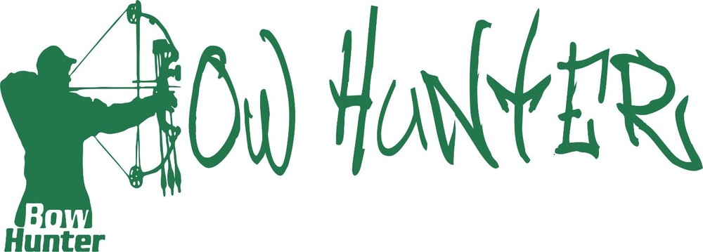 Bow Arrow Hunter Deer Hunting Buck Doe Car Truck Window Vinyl Decal Sticker